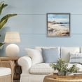 thumbnail image 2 of Stupell Industries Lighthouse On Rocky Shore Gray Framed Floater Canvas Wall Art design by LSR Creative Studio, 18 x 18, 2 of 9