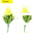 thumbnail image 2 of Blue Flowers Fake Tulips Artificial Flowers, 13 Inch Real Touch PU Flowers for Decoration, 10 Pcs Tulip Flowers Bouquet for Vase, Mother's Day Easter Valentines Gifts, 2 of 5
