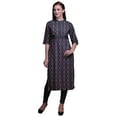thumbnail image 1 of Bimba Kurta Santoon en Viscose Imprimée pour Femmes Kurti Droite Vêtements d'Été, 1 of 5
