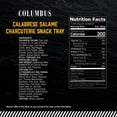 thumbnail image 2 of COLUMBUS Charcuterie Snack Tray with Calabrese Salame, Provolone Cheese & Multigrain Crackers, 3.0 oz, Ready-to-Eat, 2 of 12