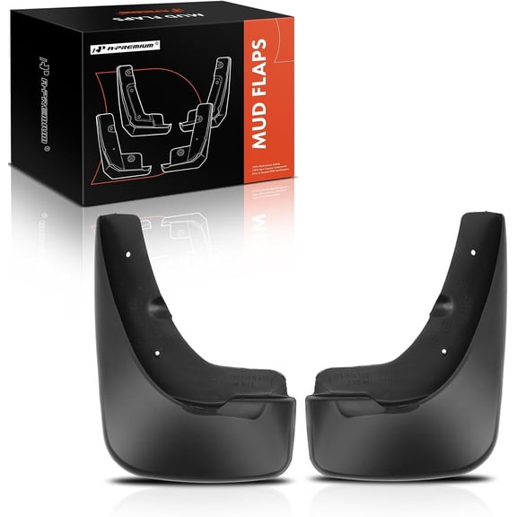 A-Premium Splash Guard Mud Flaps Replacement for PT Cruiser 2001-2010 Rear Side 2-PC Set