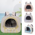 thumbnail image 1 of Sentmoon Sac de Voyage Portable pour Animaux Respirant Imperméable Grande Capacité Sac à Dos pour Chien Transporteur Extérieur Confortable pour Randonnée Cam Road Trips, 1 of 5