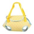 thumbnail image 3 of Bolsa de transporte para gatos, bolso de hombro para mascotas, bolso de mano Ola amarilla, 3 of 9