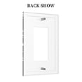 thumbnail image 2 of KLL Wine Seamless Wall Plate,Gloss Finish,Standard Size 1 - 5" x 3", Polycarbonate Thermoplastic,Electric Receptacle Plug Covers, 2 of 6