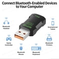 thumbnail image 5 of WiFi6 AX900 Wireless USB Adapter Bluetooth 5.4 Dual Band 2.4G&5GHz Dongle Network Wlan Card Receiver for Win10/11, 5 of 7