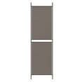 thumbnail image 4 of vidaXL 3-Panel Room Divider Anthracite 150x200 cm Fabric, 4 of 5