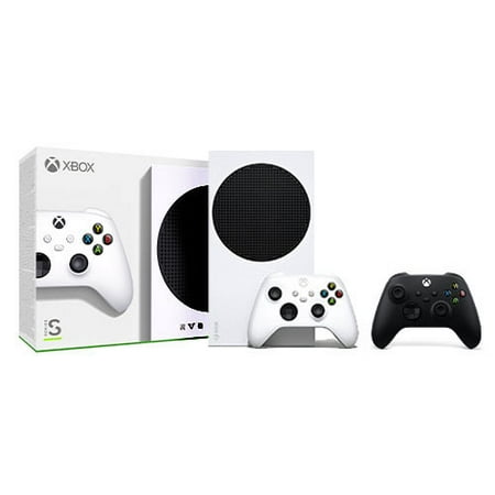 Xbox Series S 512GB SSD Console + Xbox Wireless Controller Carbon Black - Includes Xbox Wireless Controller - Up to 120 frames per second - 10GB RAM 512GB SSD - Experience high dynamic range - Xbox Ve