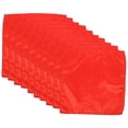 thumbnail image 3 of OULII Ensemble de 10 Serviettes en Tissu à Carreaux Rouges pour Cuisine, Salle à Manger et Fêtes, 3 of 7