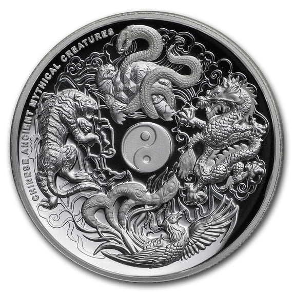 2016 Australia 1 oz Silver Mythical Creatures Proof (High Relief)
