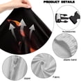 thumbnail image 6 of XYZCANDO Gaming Chair Cover Easy to Install Flame Gaming Chair Protective Cover Include Backrest, Seat and Armrest Protector for Large and Tall Reclining Gaming Chairs, 6 of 7
