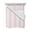 Pink, White, Blush, variant on Quilts Full Size Bedding Set, Pink Striped Lightweight Quilted Comforter, Farmhouse Aesthetic Modern Stripes Soft Reversible Bedspread Coverlet with Pillow Covers for All Season, 78" x 90"