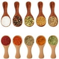 thumbnail image 3 of FUNING Small Wooden Salt-Spoon 20 Pack Mini Wood Spoon With Short Handle Perfect For Small Jars Of Spices Condiments Seasoning, 3 of 4