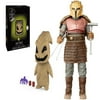 Nightmare Before Christmas - Oogie Boogie Collectible Figure + The Black Series The Armorer Toy 6-Inch Scale The Mandalorian Collectible Action Figure, Pack of 2