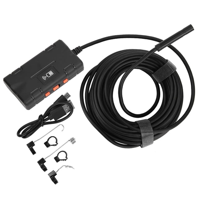 Suministros Industriales Endoscopio Portátil 8MM 8LED 2.0MP 1080P Cámara De Inspección Inspección Subacuática Para Aire Acondicionado De Tuberías De Automóviles