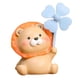 thumbnail image 1 of Animal Ornament Resin Animal Figurine Decoration Decor for Vehicle Desktop Office Lion, 1 of 9