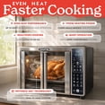thumbnail image 3 of Horno Tostador con Freidora de Aire Gourmia de Puerta Francesa para 6 Rebanadas, 3 of 9