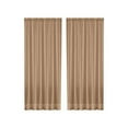 thumbnail image 2 of Chanana Translucent Curtains 72 Inches Long 1 Panel, Transparent Voile Sheer Curtain Double Rod Pocket Gauze Drapes for Living Room Bedroom Window Sliding Glass Door Treatment, W52 x L84, 2 of 7