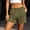 Army Green, variant on Ynynloco Women's Pajama Shorts Sleep Lounge Sweatshorts Elastic High Waist Soft Comfy Sleepwear Bottoms with Pockets