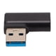 thumbnail image 2 of Adaptador USB 30 a tipo C hembra aleación de aluminio Ángulo izquierdo Adaptador USB 30 a tipo C de 90 grados 10 GBPS Plug and Play Compact 3A para discos duros, 2 of 8