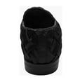 thumbnail image 2 of Stacy Adams Savoir Plain Toe Satin Slip On X-cross Texture Shoes Black 25611-001, 2 of 7