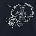 thumbnail image 2 of Girl's Marvel Spider-Man: No Way Home Tech  Graphic Tee Navy Blue Medium, 2 of 4