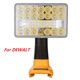 thumbnail image 1 of Para Makita DEWALT para Craftsman Black decker Milwaukee Bosch Linterna LED de 5 Pulgadas 2000 Lúmenes 18V para Interiores y Exteriores Foco con Luz de Trabajo USB, 1 of 16