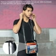 thumbnail image 5 of Clear Purses with Shoulder Strap Clear Messenger Bag Waterproof Clear Bag Hand-free Clear Crossbody Bag Transparent Crossbody Purse for Concerts Festivals Sports Events, 5 of 7