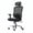 Black, Silver, variant on PYY Ergonomic Office Chair with V-Shaped Backrest, Adjustable Height & Armrests, Breathable Mesh Back, Swivel Computer Desk Chair, Quiet PU Wheels, Home Office, White Frame Gold Back