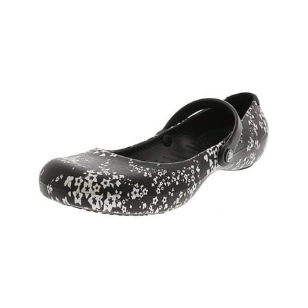 mary jane crocs black