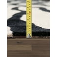 thumbnail image 4 of Pasargad Home Edgy 9' x 12' Hand-Tufted Silk and Wool Ivory/Black Rug, For Indoor Space and all Age of Group, 4 of 5