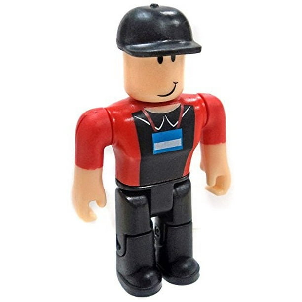 Roblox Series 2 Roblox Staff Action Figure Mystery Box Virtual Item Code 2 5 Walmart Com Walmart Com - officer cap roblox