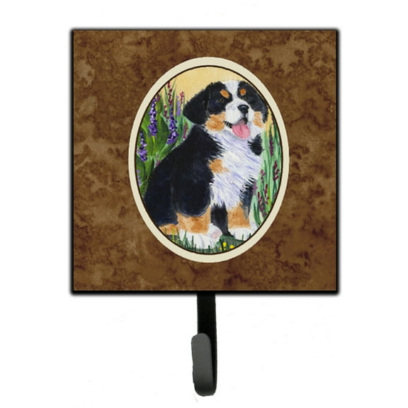 Caroline's Treasures SS8215SH4 Bernese Mountain Dog Leash or Key Holder, Single Hook, multicolor
