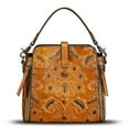 thumbnail image 5 of Embossed Genuine Leather Purses and Handbags Women Shoulder Bag Crossbody Bag, 5 of 6