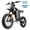 2000W X21, variant on EKXBIKE X20 2000W Electric Bike‖35AH Removable Battery‖34MPH,75 Miles‖20" Fat Tire Mountain eBike for Adults