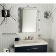 thumbnail image 5 of Decor Wonderland Frameless Ridge Mirror 28" x 22", 5 of 5
