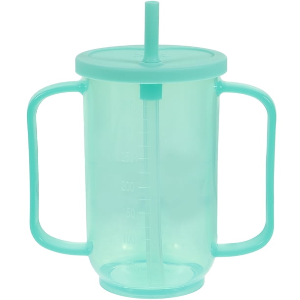 Vaso para beber para pacientes con discapacidad, vaso de maternidad para beber agua, vaso práctico a prueba de asfixia