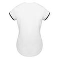 thumbnail image 3 of XIAONU Womens Blouses Button Front Slim Fit Athletic Shirt Utheisa Kong White Baseball Jersey T-Shirt baggy Size Cardigan Sport Shirts, 3 of 5