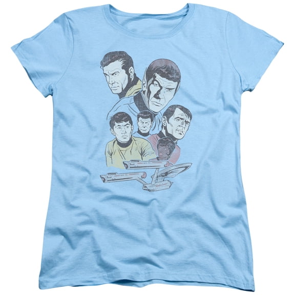 Star Trek - Retro Crew - Women's Short Sleeve Shirt - Small