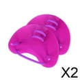 thumbnail image 1 of 2x Guantes De Paletas De Mano Para Natación, Equipo De Natación Para Fitness Acuático, Paletas De Natación Rosa, 1 of 8