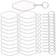 thumbnail image 5 of WHAMVOX 30Jgo Etiquetas Identificativas Para Llaves En Acrílico Claro Resistentes Para Organización, 5 of 8