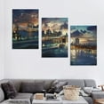 thumbnail image 4 of Modern City Landscape Poster Night View of Landscape Canvas Paintings Wall Art Post Canvas Painting Wall Art Poster for Bedroom Living Room Decor, 4 of 4