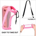 thumbnail image 6 of Paiyule Silicone Case Cover for JBL FLIP 5 Waterproof Portable Bluetooth Speaker, Travel Carry Pouch with Strap (Speaker Not Included) - Pink, 6 of 7