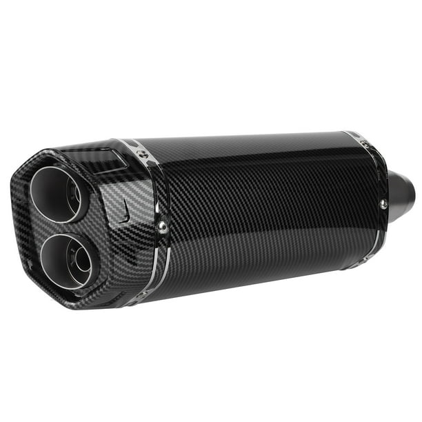 Silenciador de escape apto para Honda ATV, escape trasero de doble salida, accesorio para motocicleta, escape trasero de motocicleta, elegante y moderno