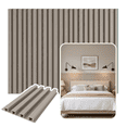 thumbnail image 1 of Lambrín Decorativo Premium Panel 3d De Pared 12pz Inmatmex Color Moka, 1 of 10