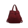 thumbnail image 5 of Bolsa De Hombro Bolsa bandolera grande de nailon para mujer, Bolsa de mano para fitness (rojo vino) Tmvgtek Para Estrenar, 5 of 5
