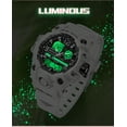 thumbnail image 7 of Women's Sport Watch Digital Waterproof Watches Military Watches Analog Outdoor Wrist Watch LED Luminous Alarm Stopwatch Dual Time Wristwatch, 7 of 7