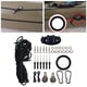 thumbnail image 5 of Kayak Anchor Trolley Kit 30ft Cuerda Pad Eyes Deck Rigging Set Poleas Marine, 5 of 9