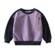 thumbnail image 2 of Sudadera sin capucha para niños, sudadera de polar de manga larga, informal, gruesa, cálida, con cuello redondo, ropa deportiva para niños, parte superior de poliéster para niños, 2 of 8