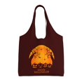 thumbnail image 1 of XMXT Canvas Tote Bag for Women, Halloween Wacky Pumpkin Pattern Large Reusable Shopping Bags, Multicolor, 1 of 7