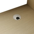 thumbnail image 5 of Noble House 48" Freestanding Bathroom Vanity, Compact 3 Soft-Close Doors, Adjustable Shelves, Excluded Sink, Oak, 5 of 12
